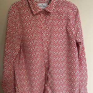 Brooks Brothers Strawberry Print Shirt - Classic size 12. Excellent condition